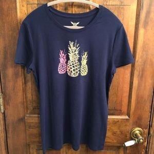 🍍Women’s Faded Glory XL Pineapple T-Shirt 🍍